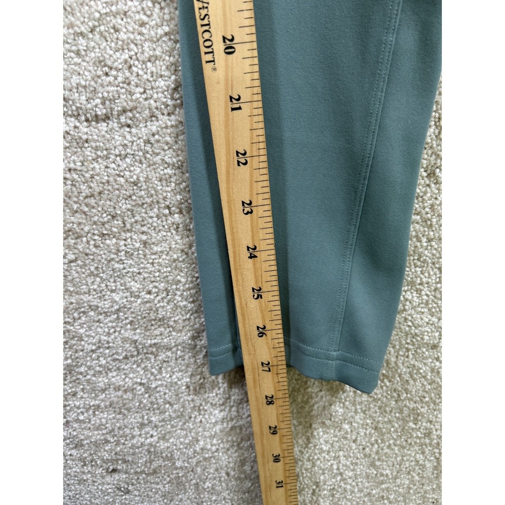 Athleta Womens Size Sp Green Leggings Back Zip Pockets Athleisure‎ - Picture 4 of 12